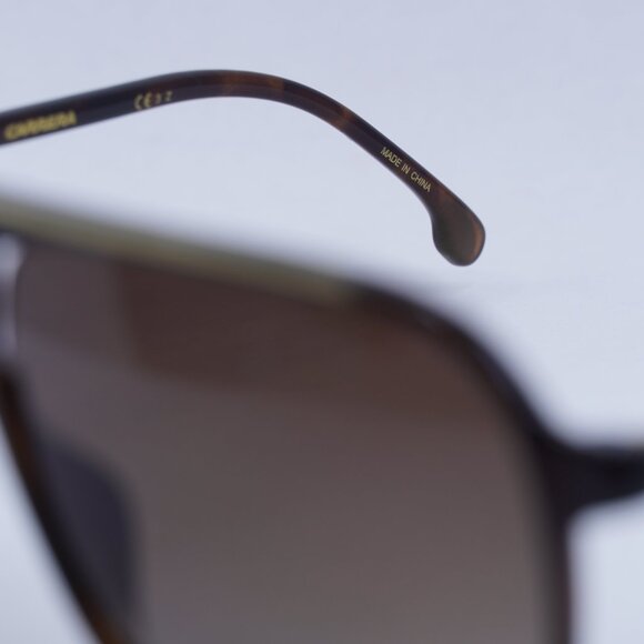 🕶️ New CARRERA 1047/S 0086 LA Sunglasses - Havana Frame, Brown Gradient Lenses - Picture 8 of 10